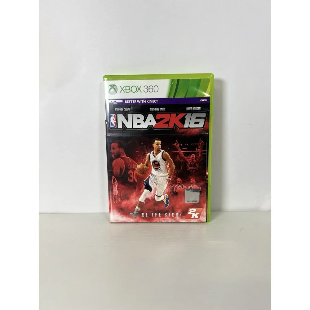 NBA 2K16 Xbox 360 Tested Disc‎ & Case – Pre-Owned Basketball Game